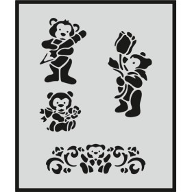 L055 Stencil 20x24 cm
