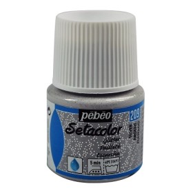 Pebeo Setacolor Glitter Silver 209