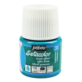 Pebeo Setacolor Suede Effect Turquoise 311 Kumaş Boyası