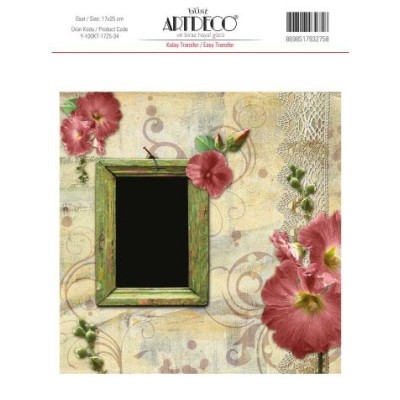 Artdeco Kolay Transfer  17x25 cm Model 34