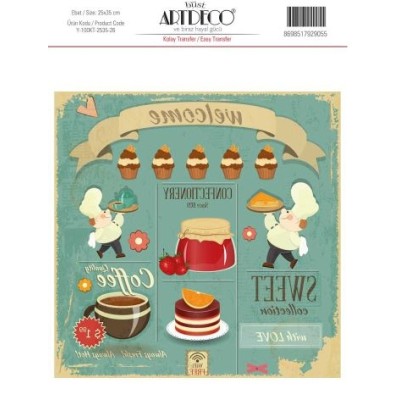 Artdeco Kolay Transfer  25x35 cm Model 26