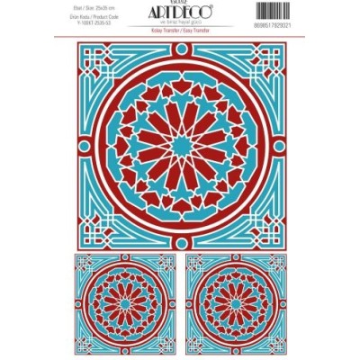 Artdeco Kolay Transfer  25x35 cm Model 53