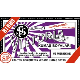 Viktoria Toz Kumaş Boyası 55 Menekşe