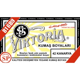 Viktoria Toz Kumaş Boyası 42 Kanarya