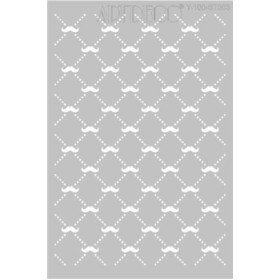 Artdeco Stencil A4 21x29cm Vintage Bay-1 -ST203