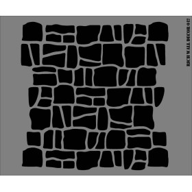 Rich Wall Decor Stencil 50x60cm - 012