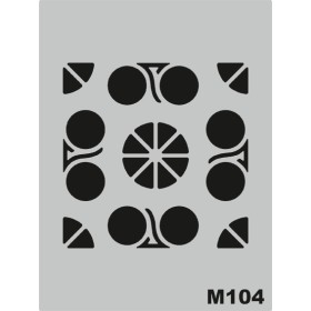 M104 Stencil 14x20 cm