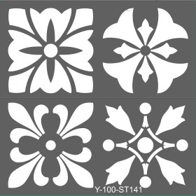 Artdeco Stencil 30x30cm -ST141