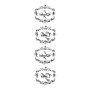 Artebella Home Design 10x25cm Transfer 5648