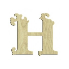 7cm Lazer Kesim Harf H