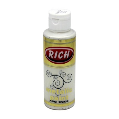 Rich 730 Metalik İnci 130 ml Metalik Ahşap Boyası