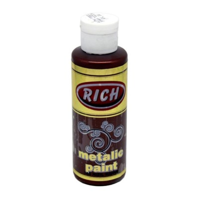 Rich 765 Metalik Kızıl Kahve 130 ml Metalik Ahşap Boyası