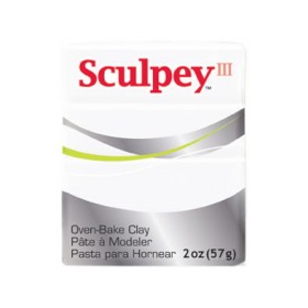 Sculpey III Polimer Kil 001 White (Beyaz)