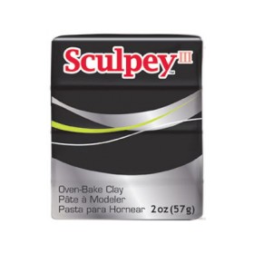 Sculpey III Polimer Kil 042 Black (Siyah)