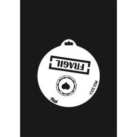 Rich Yuvarlak Stencil 14x14cm YXS 034