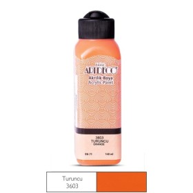 3603-Turuncu Artdeco Yeni Formül Akrilik Boya 140 ml