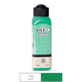 3612 Yeşil Artdeco Yeni Formül Akrilik Boya 140 ml
