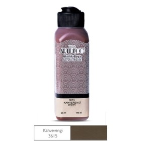 3615 Kahverengi Artdeco Yeni Formül Akrilik Boya 140 ml