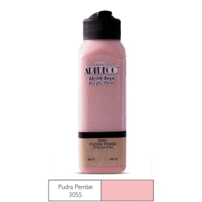 3055 Punda Pembe Artdeco Yeni Formül Akrilik Boya 140 ml