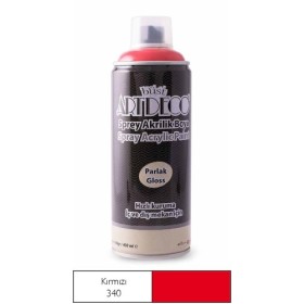 Artdeco SPREY Akrilik Boya KIRMIZI 400ml