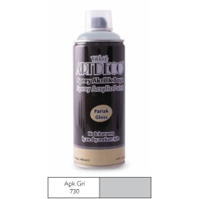Artdeco SPREY Akrilik Boya AÇIK GRİ 400ml