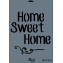 Rich New Seri N-425 Stencil 35x25cm