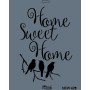 Rich New Seri N-429 Stencil 35x25cm