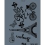 Rich New Seri N-452 Stencil 35x25cm