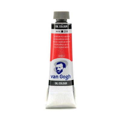 Talens Van Gogh Yağlı Boya 40 ml. 314 Cadmium Red Medium