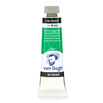Talens Van Gogh Yağlı Boya 40 ml. 619 Permanent Green Deep