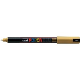 Uni Posca PC-1MR Boyama Markörü 0.7 mm METALİK ALTIN