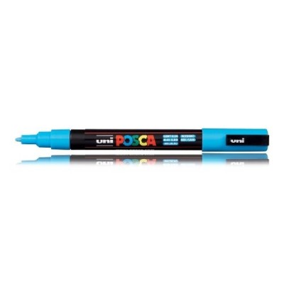 Uni Posca PC-3M Boyama Markörü 0.9-1.3 mm AÇIK MAVİ