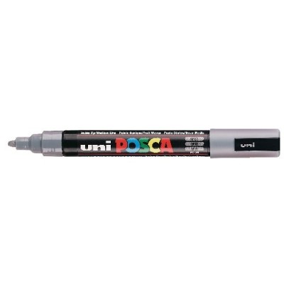 Uni Posca PC-5M Boyama Markörü 1.8-2.5 mm GRİ