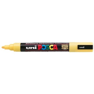 Uni Posca PC-5M Boyama Markörü 1.8-2.5 mm SAMAN SARISI