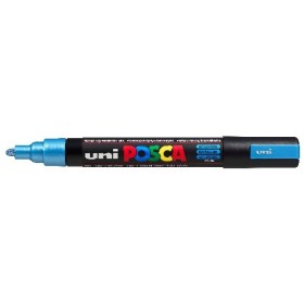 Uni Posca PC-5M Boyama Markörü 1.8-2.5 mm METALİK MAVİ
