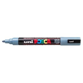 Uni Posca PC-5M Boyama Markörü 1.8-2.5 mm KURŞUN GRİ