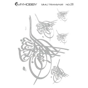 MyHobby Gümüş Simli Kolay Transfer 17x25cm G-S28
