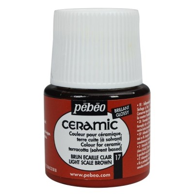 Pebeo Ceramic 17 Light Scale Brown Seramik Boyası 