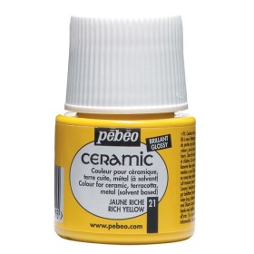Pebeo Ceramic 21 Rich Yellow Seramik Boyası 