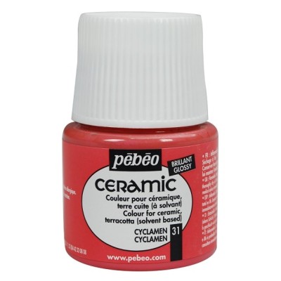 Pebeo Ceramic 31 Cyclamen Seramik Boyası 
