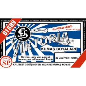 Viktoria Toz Kumaş Boyası 29 Lacivert Orta