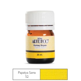 Artdeco Kumaş Boyası 52 Papatya Sarısı