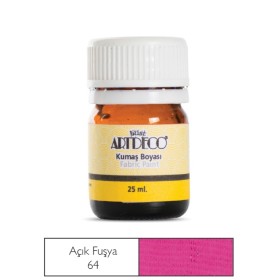 Artdeco Kumaş Boyası 64 Açık Fuşya