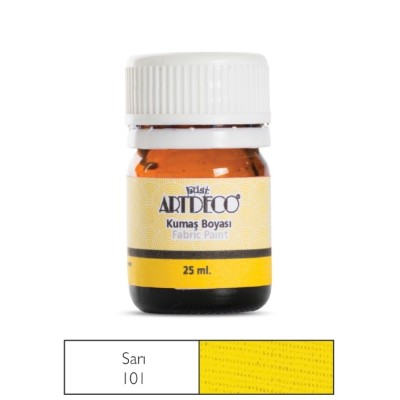 Artdeco Kumaş Boyası 101 Sarı