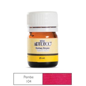 Artdeco Kumaş Boyası 104 Pembe