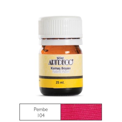 Artdeco Kumaş Boyası 104 Pembe