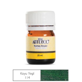 Artdeco Kumaş Boyası 114 Koyu Yeşil