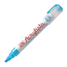 Zig Acrylista Marker 6 mm Kesik Uç PEACOCK