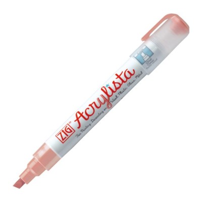 Zig Acrylista Marker Akrilik Boyama Kalemi 6 mm Kesik Uç WILD ROSE