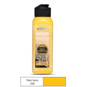 Artdeco Multi Surface Akrilik Boya 140ml Taksi Sarısı 208